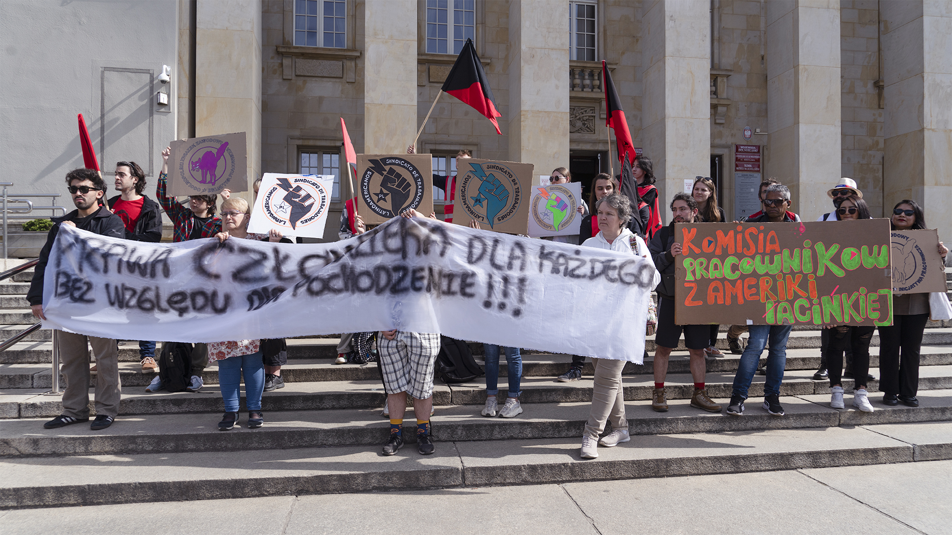 Nomada na proteście