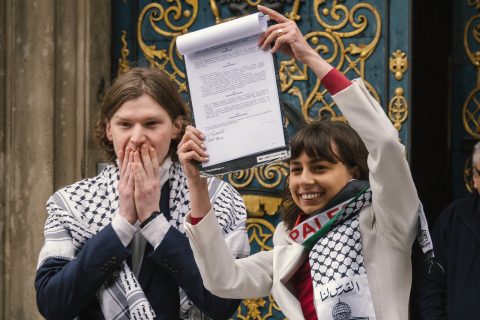 Students from the University of Wrocław occupied the university for 194 days